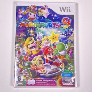 Nintendo Wii Mario Party 9 SEALED